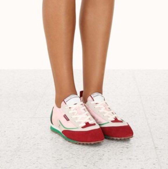 Zimmerman Pink Green Sneakers NWT Sz EU 40 US 10 - Picture 5 of 9
